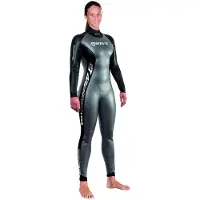 Mares Pure Passion Steamer Horizon 10 She Dives 1 Mm Woman Freediving Wetsuit Noir,Gris XL Femme