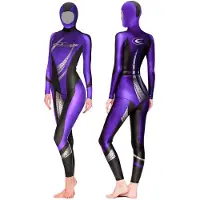 Epsealon Vortex 2 Mm Woman Freediving Wetsuit Violet M Femme