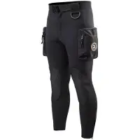 Ist Dolphin Tech Puriguard With Pockets 3 Mm Freediving Pants Noir 2XL