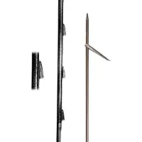 Picasso Platinum Sandvik Magnum Roller 6.5 Mm Single Flopper Spearshaft Marron,Noir 150 cm