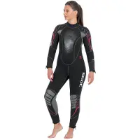 Seac Sub Komoda 7 Mm Woman Freediving Wetsuit Noir XS Femme