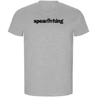 Kruskis Word Spearfishing Eco Short Sleeve T-shirt Gris L Homme