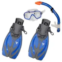 Imersion Snorkeling Snorkeling Set Bleu EU 27-31