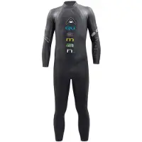 Aquaman Art Long Sleeve Open Water Wetsuit Noir S Homme