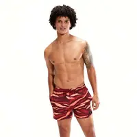 Speedo Printed Leisure 14´´ Swimming Shorts Rouge XL Homme