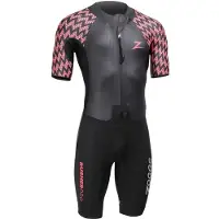 Zoggs Rusher Pro Short Sleeve Shorty Noir SLO Homme