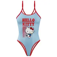 Otso Hello Kitty Stripes Swimsuit Rouge,Bleu 2XS Femme