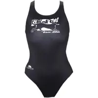 Turbo Black Cat 2012 Swimsuit Noir 5-6 Years Fille