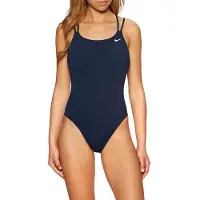 Nike Hydrastrong Solids Spiderback Swimsuit Bleu 26 Femme