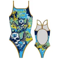 Turbo Pirate Treasure Swimsuit Multicolore 4XL Femme