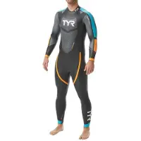 Tyr Hurricane Cat-2 Long Sleeve Neoprene Wetsuit Noir S Homme