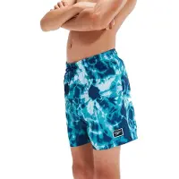 Speedo Printed 15in Swimming Shorts Bleu 4-5 Years Garçon