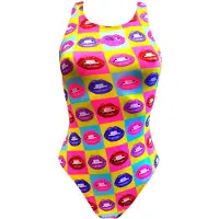 Turbo Lips Swimsuit Rose 9-10 Years Fille