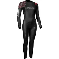 Zoggs Ow Myboost Shell Fs 3/2 Mm Woman Long Sleeve Neoprene Wetsuit Noir M Femme