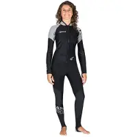 Mares Ultra Skin Steamer Woman Undersuit Noir XS Femme