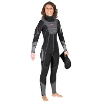 Mares Flexa Graphene 7 Mm She Dives Woman Semi Dry Suit Noir,Gris XL Femme