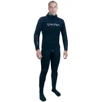 Spetton X-tend Profesional 9 Mm Spearfishing Wetsuit Noir S Homme
