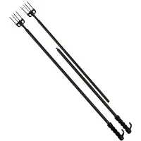 Seac Sub Pronged Head Shaft Killer Pole Spear Noir 140 cm