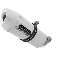 Gpr Exhaust Systems Albus Ceramic Fantic 125 M Performance 19-20 Euro 4 Homologated Slip On Muffler Blanc Homologated