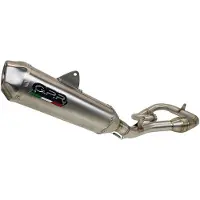 Gpr Exhaust Systems Pentacross Ktm Exc-f 250 19-23 Ref:pnt.en.1.io Not Homologated Full Line System Argenté Not Homologated