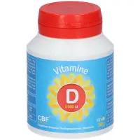 CBF Vitamine D3 Cbf X-forte 3000Ui 180 gélules souples