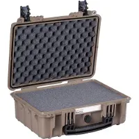 Explorer Cases Valise d'extérieur 3815HL.D desert tan with pick & pluck foam (l x p) (Mallette photo, 15.90 l), Housse pour appareil photo, Beige