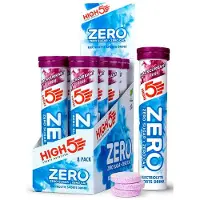 High5 Zero Tablets Box Black Currant 8 Units Clair