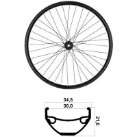Mvtek Roue Arrière De Vtt 29´´ Tubeless
