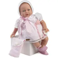 MuÑecas Guca Marina Babypuppe Rosa Taille unique