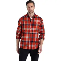 Craghoppers Gage Long Sleeve Shirt Orange L Homme