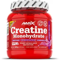 Amix Monohydrate Creatine Powder Wild Berries 360g Rouge