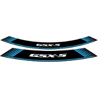 Puig 9442A Rim Strips Specials pour SUZUKI GSX-S1000 bleu