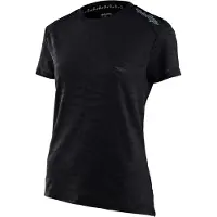 Troy Lee Designs Lilium Tiger Jacquard Ladies Maillot de vélo à manches courtes