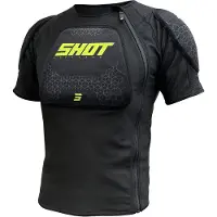 Shot Race Gear Airlight Short Sleeve Protection T-shirt Noir S