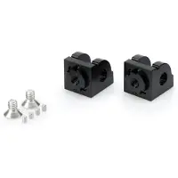Puig 20317N Repose-pieds Vintage pour BMW S1000R Noir