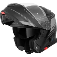 Bogotto Casque modulable H271 BT Taog Bluetooth, noir mat/gris, L