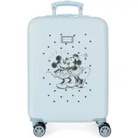 Disney Mickey Y Minnie Kisses 55 Cm 35l Trolley Bag Bleu