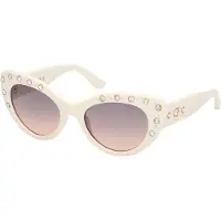 GUESS Gu00163 Woman Sunglasses Blanc Femme