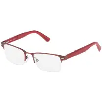 Police Vpl194-4908g1 Junior Glasses Rouge Garçon
