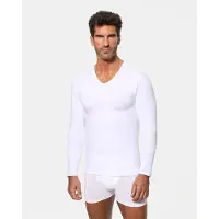 Abanderado Long Sleeve Base Layer Blanc M Homme