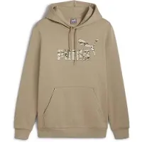 Puma Ess+ Camo Sweat à capuche Beige L Hommes Beige L