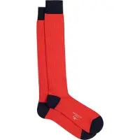 Hackett Merino Long Socks Rouge EU 43-46 Homme
