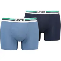Levi's Boxers bleu marine / bleu clair / vert gazon / blanc