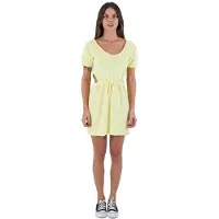 Hurley Oceancare Towel Kleid Gelb M Frau Gelb M