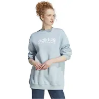 Adidas All Szn Fleece Graphic Sweatshirt Bleu M Femme