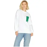 Jack & Jones Avery Relaxed Jjxx Sweatshirt Blanc M Femme
