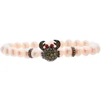 Lancaster Jla-brcrab3wh Bracelet Doré Femme