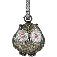 Lancaster Jla-pen-owl-3 Necklace Argenté Femme