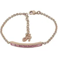 Adore Bracelet femme ELEGANCE 5303105 - - Rose - Mousqueton - Plaqué or rose