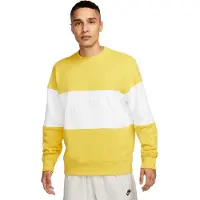 Nike Club Crew Sweatshirt Jaune XL Homme